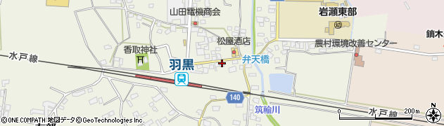 水道レスキュー桜川市友部営業所周辺の地図
