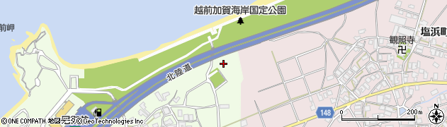 石川県加賀市美岬町（カ）周辺の地図