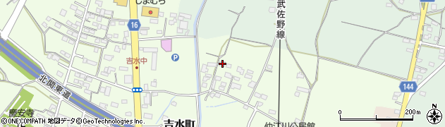 栃木県佐野市吉水町1309周辺の地図
