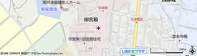 茨城県ひたちなか市田宮原4201周辺の地図