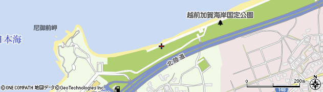 石川県加賀市美岬町浜山周辺の地図