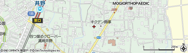 群馬県高崎市井野町1069周辺の地図