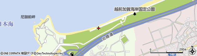 石川県加賀市美岬町（浜山）周辺の地図