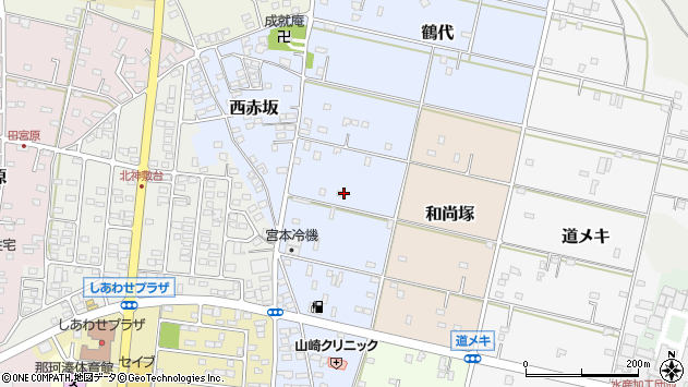 〒311-1241 茨城県ひたちなか市赤坂の地図