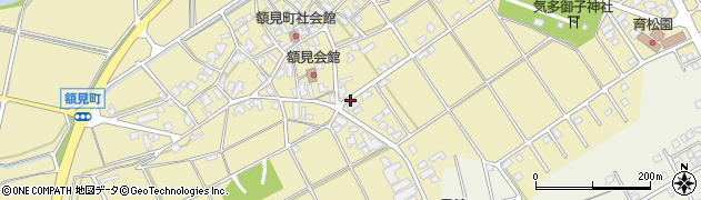 石川県小松市額見町ラ周辺の地図