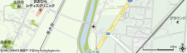 栃木県栃木市大平町下皆川965周辺の地図