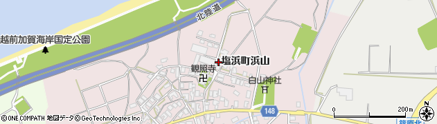 石川県加賀市塩浜町ち7周辺の地図