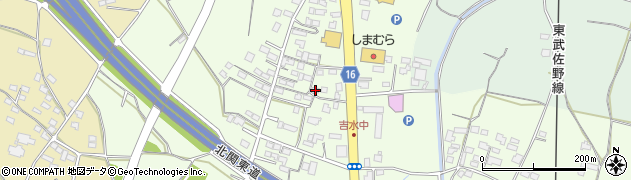 栃木県佐野市吉水町1141周辺の地図