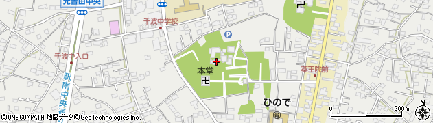薬王院周辺の地図