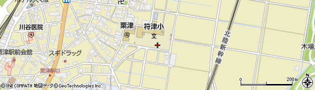 石川県小松市符津町（ハ）周辺の地図