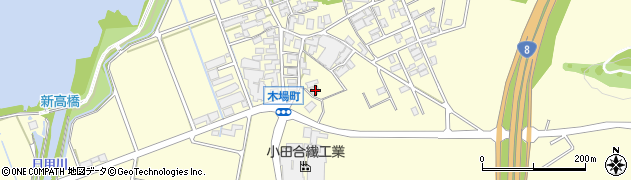 石川県小松市木場町イ156周辺の地図