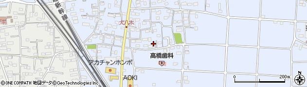 群馬県高崎市大八木町2011周辺の地図