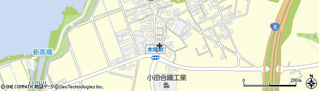 石川県小松市木場町イ152周辺の地図