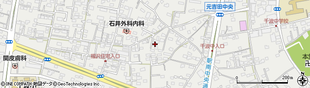 茨城県水戸市元吉田町141周辺の地図