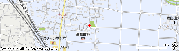 群馬県高崎市大八木町2016周辺の地図