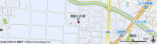 群馬県高崎市大八木町1348周辺の地図