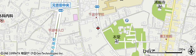 茨城県水戸市元吉田町697周辺の地図