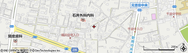 茨城県水戸市元吉田町142周辺の地図