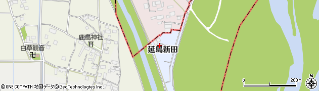 栃木県小山市延島新田857周辺の地図