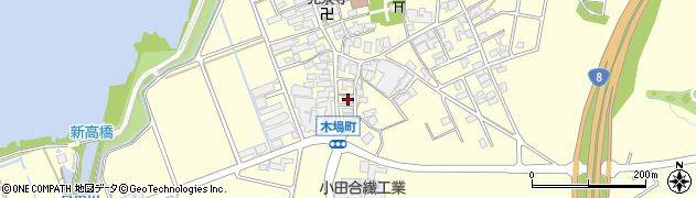 石川県小松市木場町イ150周辺の地図