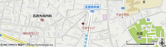 茨城県水戸市元吉田町151周辺の地図