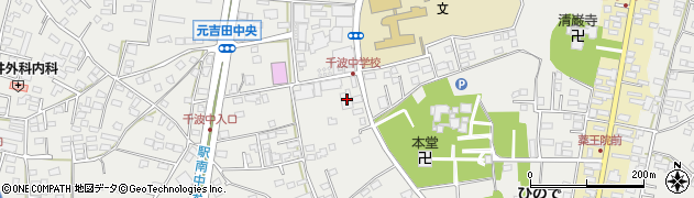 茨城県水戸市元吉田町615周辺の地図