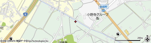 茨城県水戸市谷田町676周辺の地図