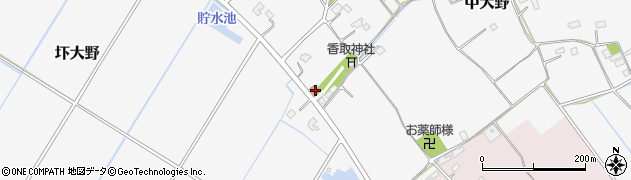 茨城県水戸市中大野704周辺の地図