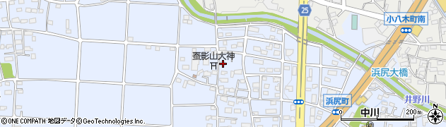 群馬県高崎市大八木町1347-4周辺の地図