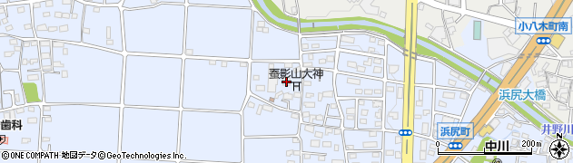群馬県高崎市大八木町1317周辺の地図