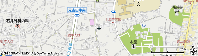 茨城県水戸市元吉田町613周辺の地図