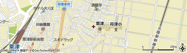 石川県小松市符津町（ワ）周辺の地図