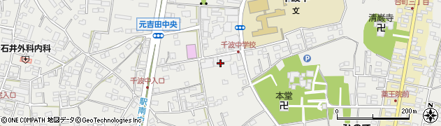 茨城県水戸市元吉田町616周辺の地図