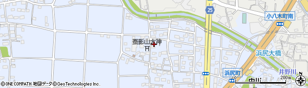 群馬県高崎市大八木町1346周辺の地図