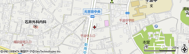 茨城県水戸市元吉田町329周辺の地図