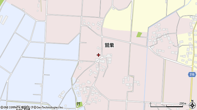 〒321-4538 栃木県真岡市鷲巣の地図