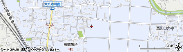 群馬県高崎市大八木町2051周辺の地図