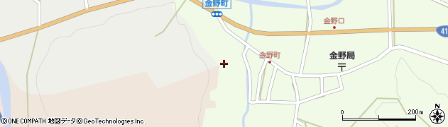 石川県小松市金平町（ラ）周辺の地図