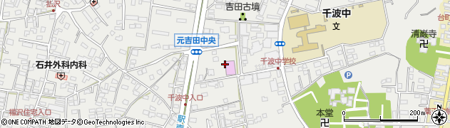 茨城県水戸市元吉田町327周辺の地図