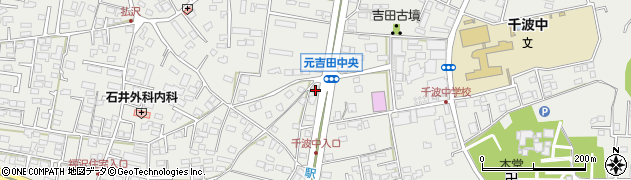 茨城県水戸市元吉田町332周辺の地図