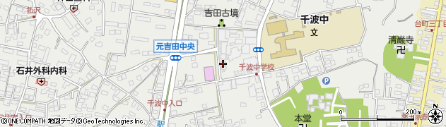 茨城県水戸市元吉田町611周辺の地図