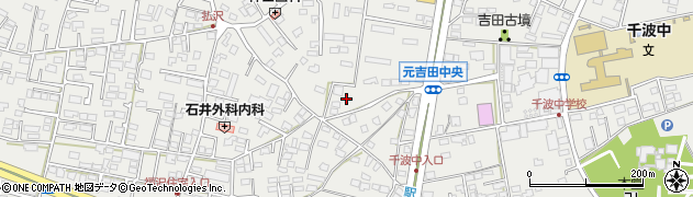 茨城県水戸市元吉田町107周辺の地図