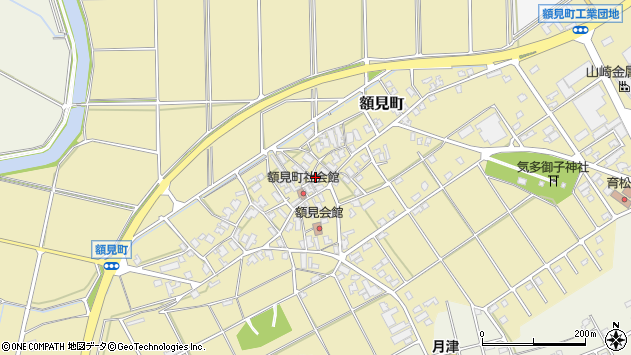 〒923-0977 石川県小松市額見町の地図