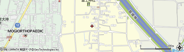 群馬県高崎市日高町752周辺の地図