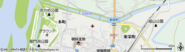 長野県犀川砂防事務所周辺の地図
