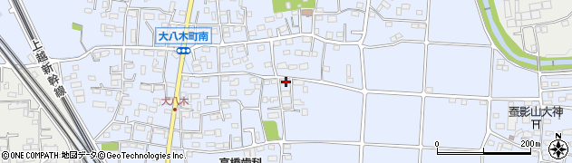 群馬県高崎市大八木町2053周辺の地図
