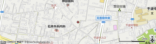茨城県水戸市元吉田町101周辺の地図