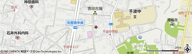 茨城県水戸市元吉田町610周辺の地図