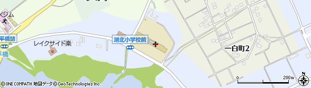加賀市立湖北小学校周辺の地図