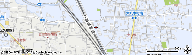群馬県高崎市大八木町10周辺の地図